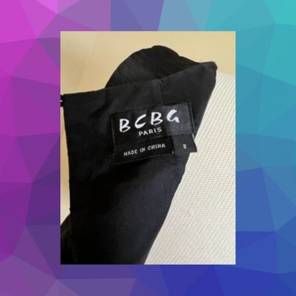 BCBG Paris Black Dress - Picture 3 of 3